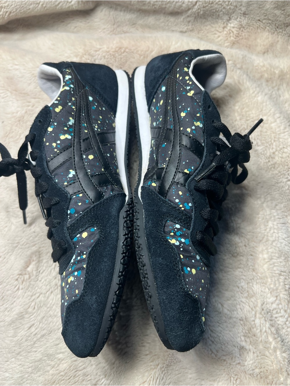 Onitsuka Tiger Serrano "Black Paint Splatter" sneakers - Picture 2 of 6